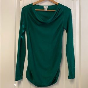 Motherhood maternity scoop neck sweater